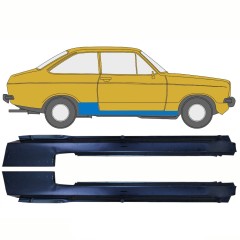 Panneau de réparation du seuil pour Ford Escort 1974-1980 / Gauche+Droit / Ensemble 10729