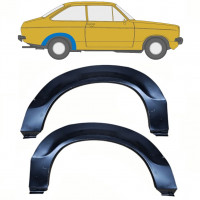 Panneau de réparation arc d'aile arrière pour Ford Escort 1974-1980 / Gauche+Droit / Ensemble 10732