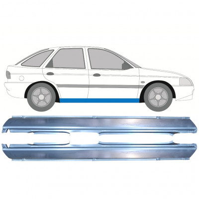 Panneau de réparation du seuil pour Ford Escort 1995-2000 / Gauche+Droit / Ensemble 9775