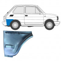 Panneau de réparation arc d'aile arrière inférieur pour Fiat 126p 1985-1994 / Droite 7581