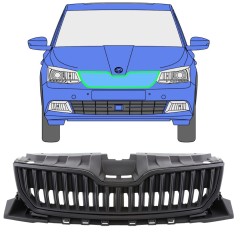 Calandre noire pour Skoda Fabia 2014-2018 / Ensemble 7544