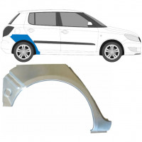 Panneau de réparation arc d'aile arrière pour Skoda Fabia 2007-2015 / Droite 6998