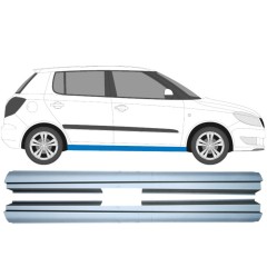 Réparation bas de caisse pour Skoda Fabia II 2007-2015 / Gauche+Droit / Ensemble 10615