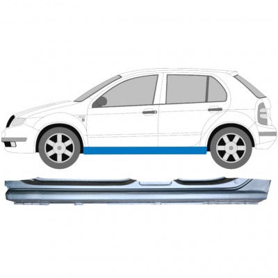 Panneau de réparation du seuil pour Skoda Fabia 1999-2007 / Gauche 5072