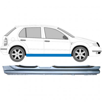 Panneau de réparation du seuil pour Skoda Fabia 1999-2007 / Droite 5073