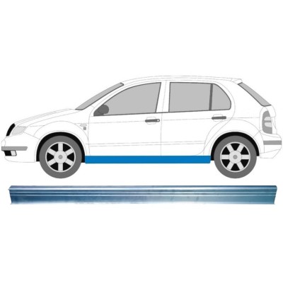 Réparation bas de caisse pour Skoda Fabia I 1999-2007 / Gauche 15732