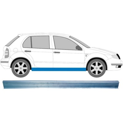 Réparation bas de caisse pour Skoda Fabia I 1999-2007 / Droite 15731