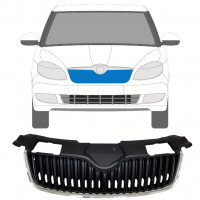 Grille de calandre pour Skoda Fabia 2007-2010 7523