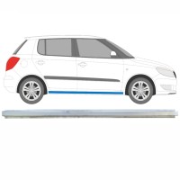 Réparation bas de caisse intérieur pour Skoda Fabia II 2007-2015 / Gauche = Droite (symétrique) 16892
