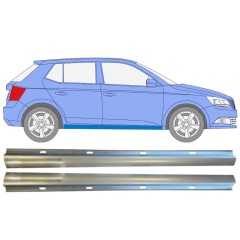 Réparation bas de caisse inférieure pour Skoda Fabia 2014- / Gauche+Droit / Ensemble 14817