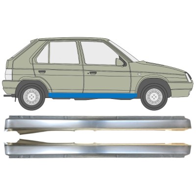 Panneau de réparation du seuil pour Skoda Favorit 1989-1995 / Gauche+Droit / Ensemble 14881