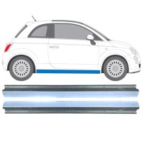Réparation bas de caisse inférieure pour Fiat 500 2007-2018 / Gauche+Droit / Ensemble 16070