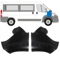 Aile avant pour Fiat Ducato 2014-2018 / Gauche+Droit / Ensemble 10557
