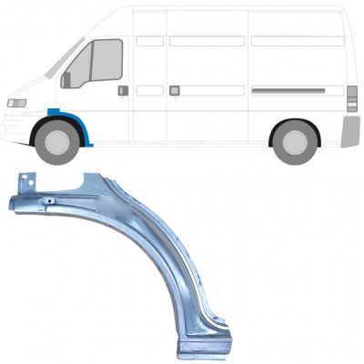 Panneau de réparation de arc d'aile avant pour Fiat Ducato Boxer Relay 1994-2006 / Gauche 5566