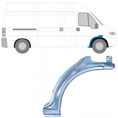 FIAT DUCATO BOXER RELAY 1994-2006 PANNEAU DE RÉPARATION DU PASSAGE DE ROUE AVANT / DROIT