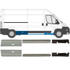 Réparation bas de caisse pour Fiat Ducato 2006-2025 / Gauche+Droit / Ensemble 9702