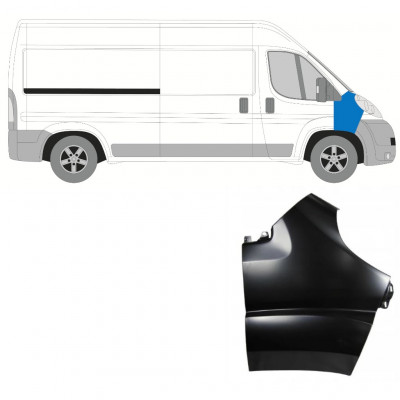 Aile avant pour Fiat Ducato 2006-2014 / Droite 7280