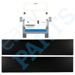 Moulure latérale de porte arrière pour Peugeot Boxer 2018- / Gauche+Droit / Ensemble 13223