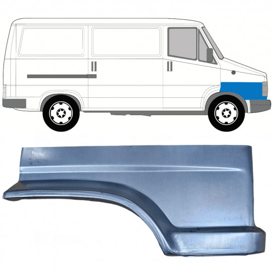 Panneau de réparation de l’aile avant pour Fiat Ducato / C25 / J5 1981-1990 / Droite 7749