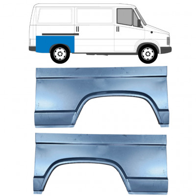 Panneau de réparation arc d'aile arrière pour Fiat Ducato / C25 / J5 1981-1994 / Gauche+Droit / Ensemble 6514