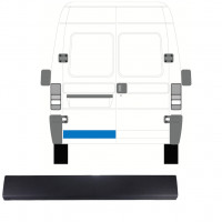 Moulure latérale de porte arrière pour Fiat Ducato 1994-2002 / Gauche 7762