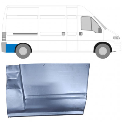 Panneau de réparation arc d'aile arrière pour Fiat Ducato Boxer Relay 1994-2006 / Droite 6483