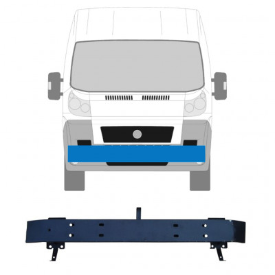 FIAT DUCATO 2006-2014 PARE-CHOCS AVANT BARRE DE RENFORT DE LA TRAVERSE