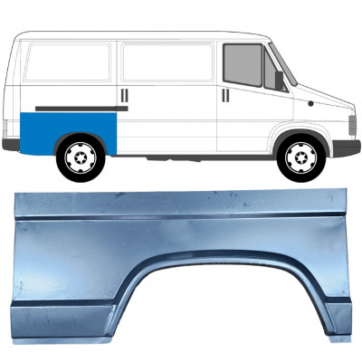 Panneau de réparation arc d'aile arrière pour Fiat Ducato / C25 / J5 1981-1994 / Droite 6515