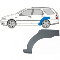 Panneau de réparation arc d'aile arrière pour Fiat Palio Weekend 1997-2001 / Gauche 8086