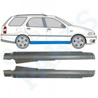 Panneau de réparation du seuil pour Fiat Palio Weekend 1997-2001 / Gauche+Droit / Ensemble 9940