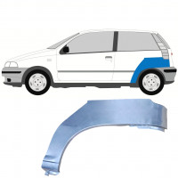 Panneau de réparation arc d'aile arrière pour Fiat Punto 1 1993-1999 / Gauche 7272