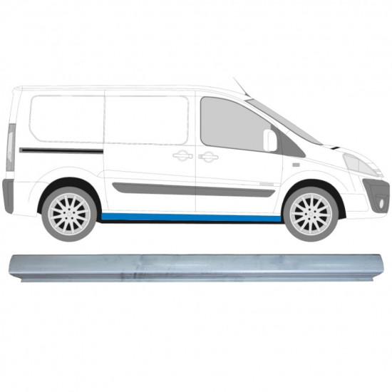 Réparation bas de caisse pour Fiat Scudo Dispatch Expert 2007- / Droite 6072