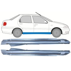 Panneau de réparation du seuil pour Fiat Siena 1997-2001 / Gauche+Droit / Ensemble 10073