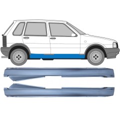 Panneau de réparation du seuil pour Fiat Uno 1983-2002 / Gauche+Droit / Ensemble 9666
