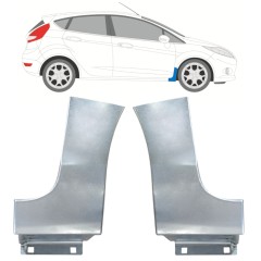 Panneau de réparation de l’aile avant pour Ford Fiesta 2008-2017 / Gauche+Droit / Ensemble 15779