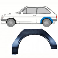 Panneau de réparation arc d'aile arrière pour Ford Fiesta 1983-1989 / Gauche 8750