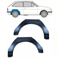 Panneau de réparation arc d'aile arrière pour Ford Fiesta 1983-1989 / Gauche+Droit / Ensemble 10373