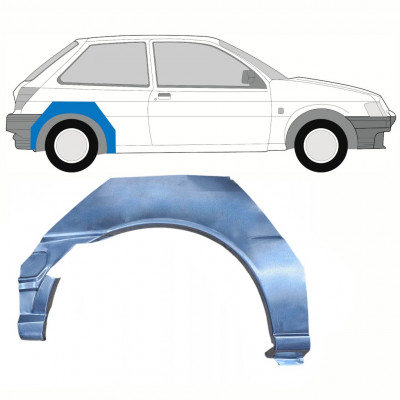 Panneau de réparation arc d'aile arrière pour Ford Fiesta 1989-1995 / Droite 8745