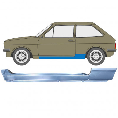 FORD FIESTA 1976-1983 PANNEAU DE RÉPARATION DU SEUIL / GAUCHE