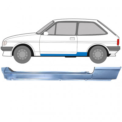 Panneau de réparation du seuil pour Ford Fiesta 1983-1989 / Gauche 7343