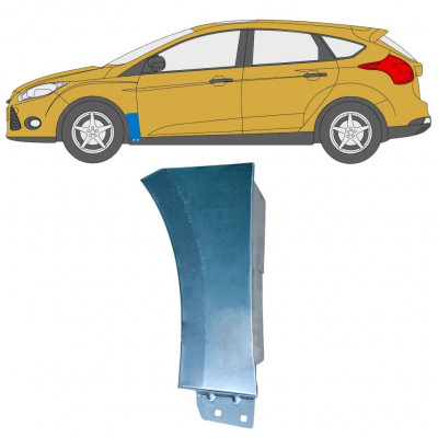 Panneau de réparation de l’aile avant pour Ford Focus 2010-2018 / Gauche 12873