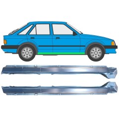 Panneau de réparation du seuil pour Ford Escort 1980-1986 / Gauche+Droit / Ensemble 9983
