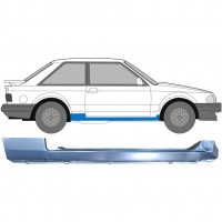 Panneau de réparation du seuil pour Ford Escort 1980-1986 / Droite 6612