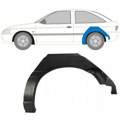 Panneau de réparation arc d'aile arrière pour Ford Escort 1995-2000 / Gauche 7815