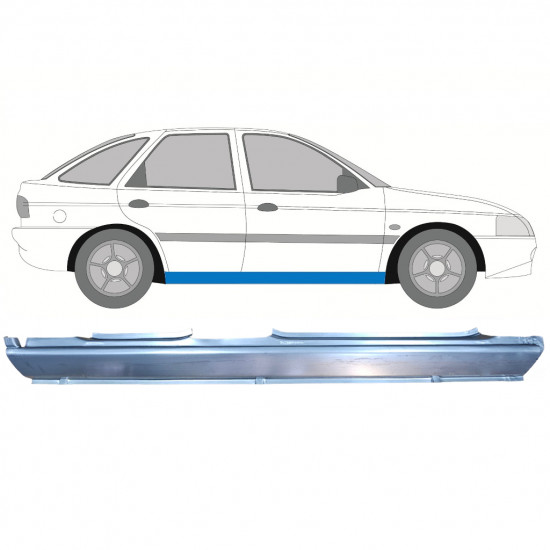 Panneau de réparation du seuil pour Ford Escort 1995-2000 / Droite 8988