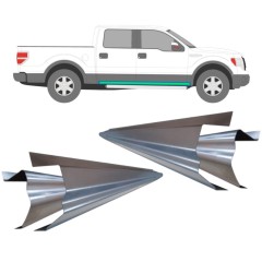 Réparation bas de caisse intérieur + extérieur pour Ford F-150 2008-2014 / Gauche+Droit / Ensemble 11755