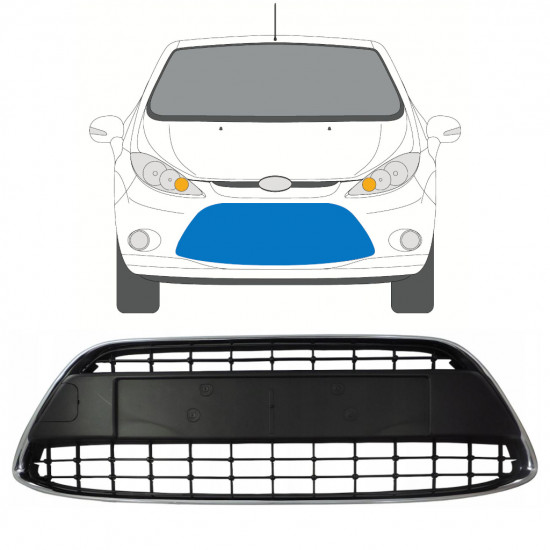 Grille de calandre pour Ford Fiesta 2008-2013 7922