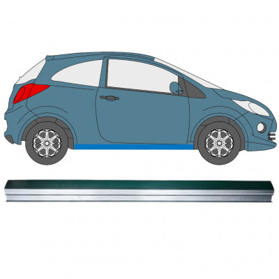 Réparation bas de caisse inférieure pour Ford Ka 2008-2016 / Gauche = Droite (symétrique) 12944
