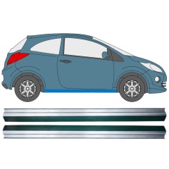 Réparation bas de caisse inférieure pour Ford Ka 2008-2016 / Gauche+Droit / Gauche = Droite (symétrique) / Ensemble 12945