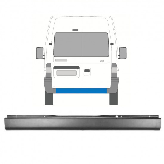 FORD TRANSIT 2000-2013 BOUTON CENTRALE